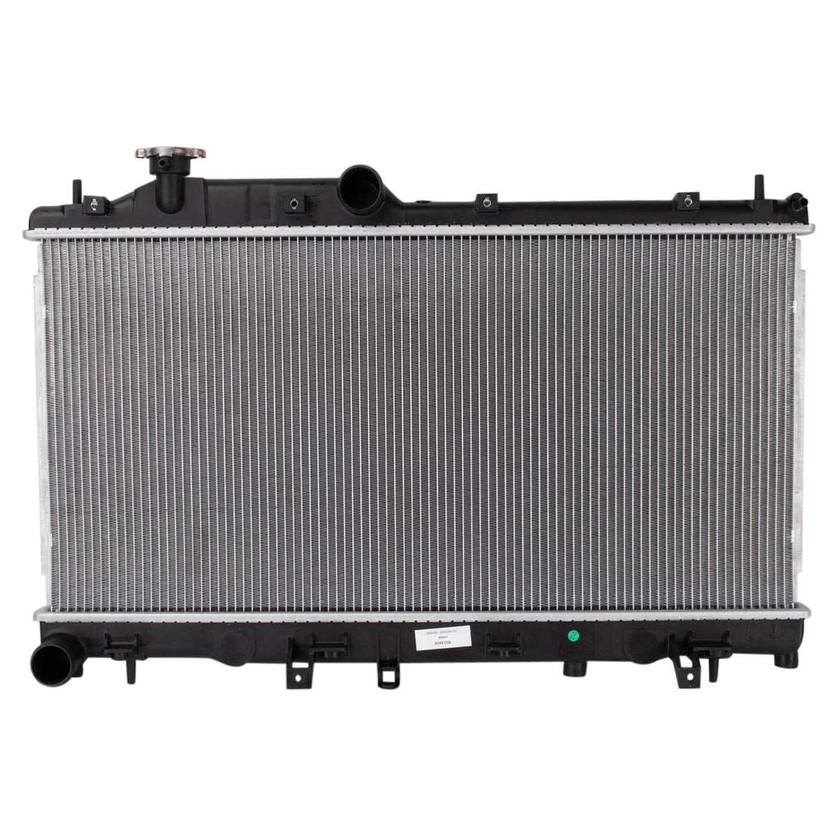 TRQ Radiator Assembly Aluminum Core Compatible with 15-20 Subaru WRX STI CU13458