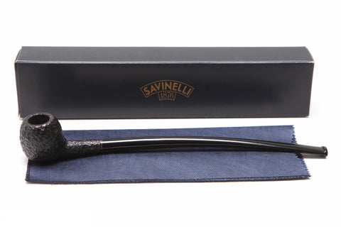 Savinelli Churchwarden Rustic 202 Tobacco Pipe
