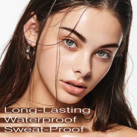 Generic Eyebrow Stamp Stencil Kit - One-Step Eye Brow Stencil Kit for Perfect Make-up, 24 Reusable Thin & Thick Eyebrow Stencils, Creat Waterproof Long-Lasting & Smudge-Proof Natural Eyebrow