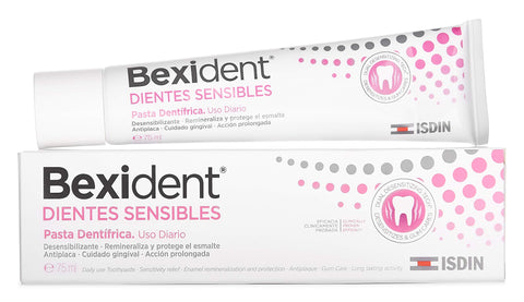 Isdin Bexident Sensitive Teeth Toothpaste, Daily Use, Combats Dental Hypersensitivity, 1 x 75 ml
