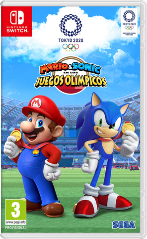 JUEGO MARIO & SONIC JUEGOS TOKIO 2020 NINTENDO SWI