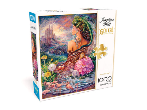 Buffalo Games - Josephine Wall - The Untold Story (Glitter Edition) - 1000 Piece Jigsaw Puzzle