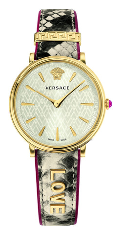 Versace - Women's Watch - V-Circle Logomania Edition, Strap.