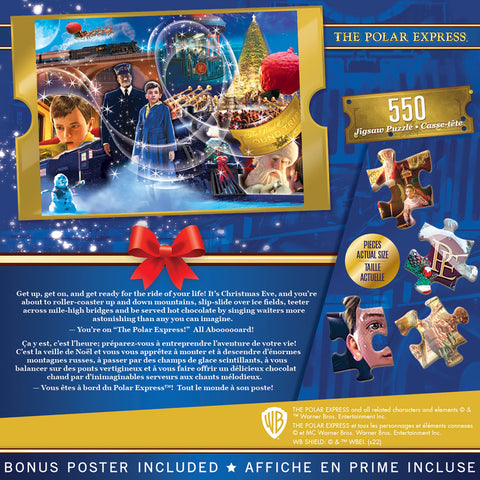 MasterPieces 500 Piece Christmas Jigsaw Puzzle - The Polar Express - 15"x21"