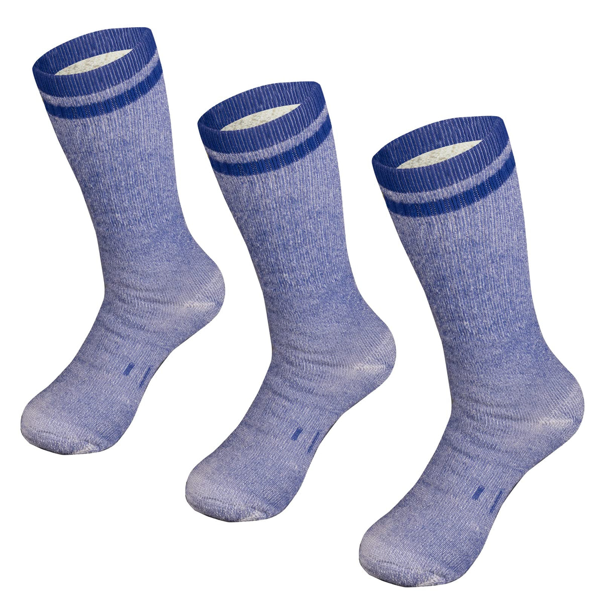 MERIWOOL Merino Wool Hiking Socks for Men and Women - 3 Pairs Midweight Cushioned - Warm n Breathable