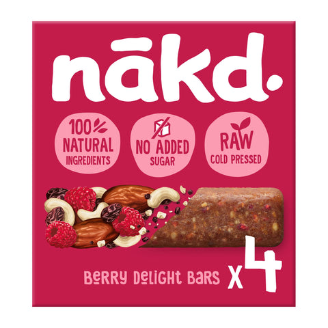 Nakd Free From Berry Delight Multipack 4 x 35g