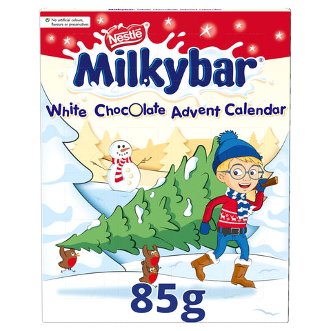 Milkybar White Chocolate Christmas Advent Calendar, 85 g