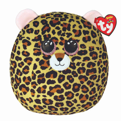Ty Squish A Boo Livvie The Leopard - 10"