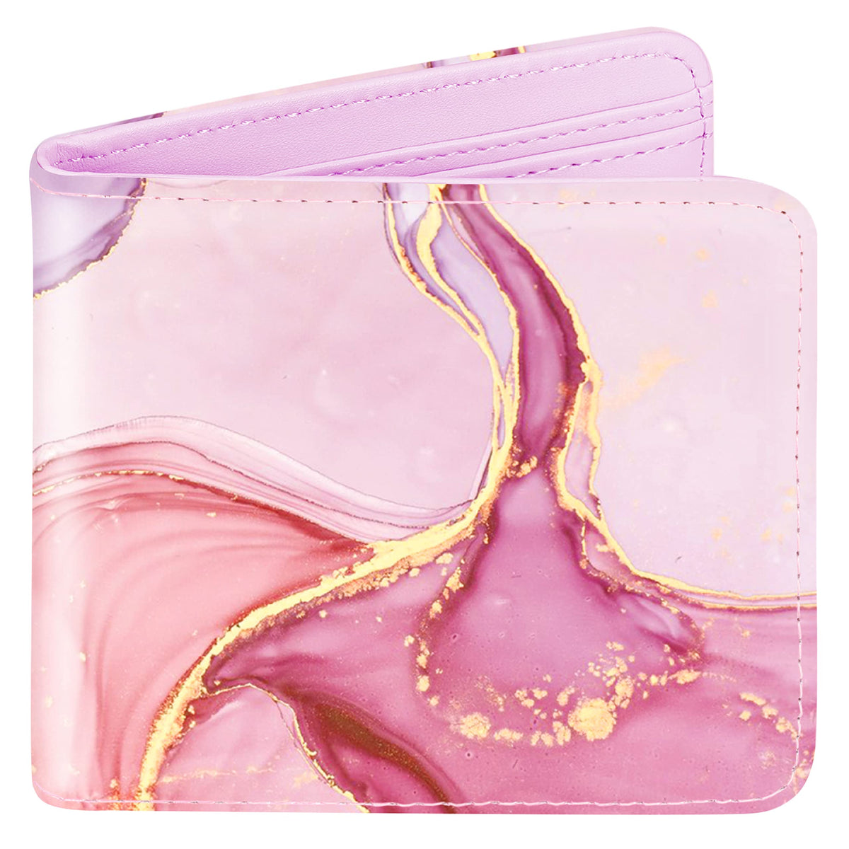 Girls Cute Kawaii Wallet Marble Aesthetic Women Womens Cool Funny Leather Credit Id Card Cash Holder Woman Rfid Blocking Zipper Wallets With Coin Pocket Id Window Female Bifold Little Girl