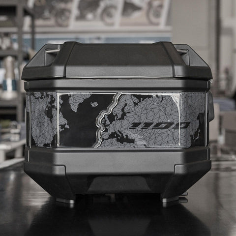 Resin Bike Kit Motorcycle 3D Stickers Compatible with Honda Africa Twin CRF 1100 L 2020-2024. Kit Top Box Protection from Impact and Scratches. Sticker 3D Resin Gadget Moto