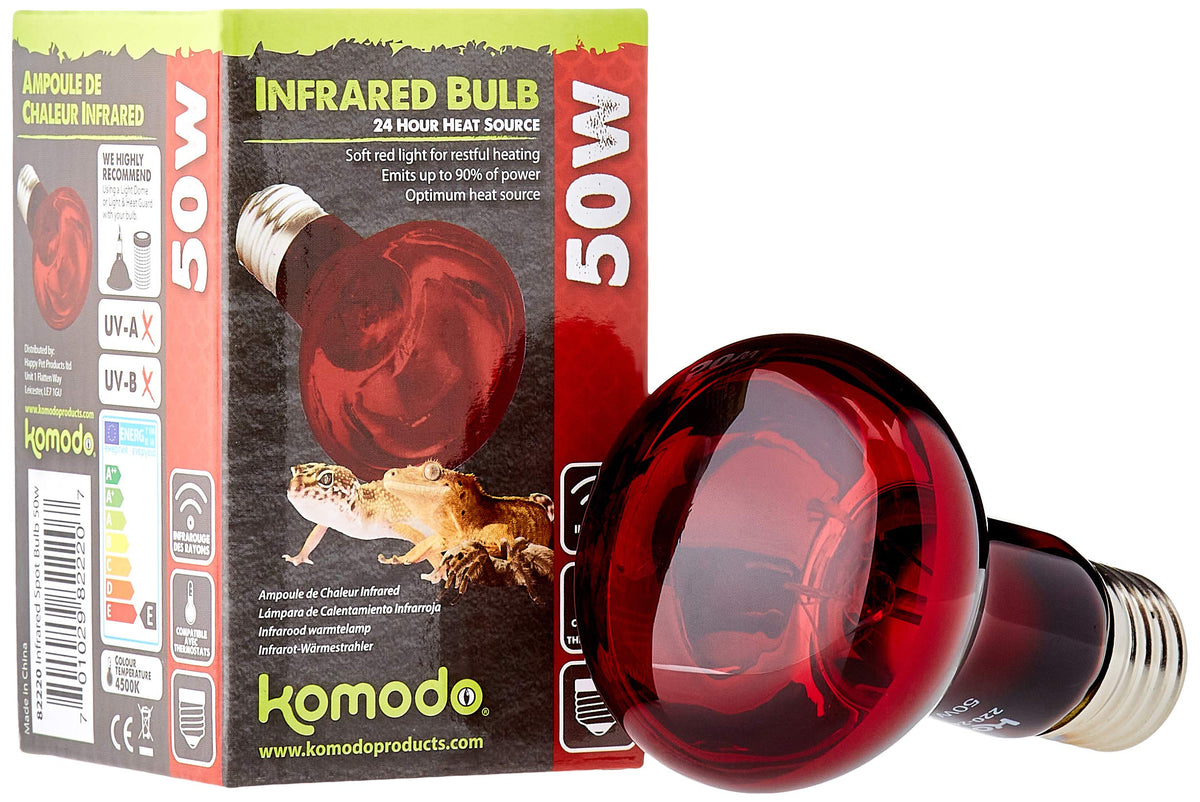 Komodo Infrared Heat Lamp ES, 50 Watt
