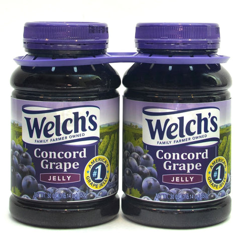 Welch's Concord Grape Jelly (30 Ounce, 2 Pack)