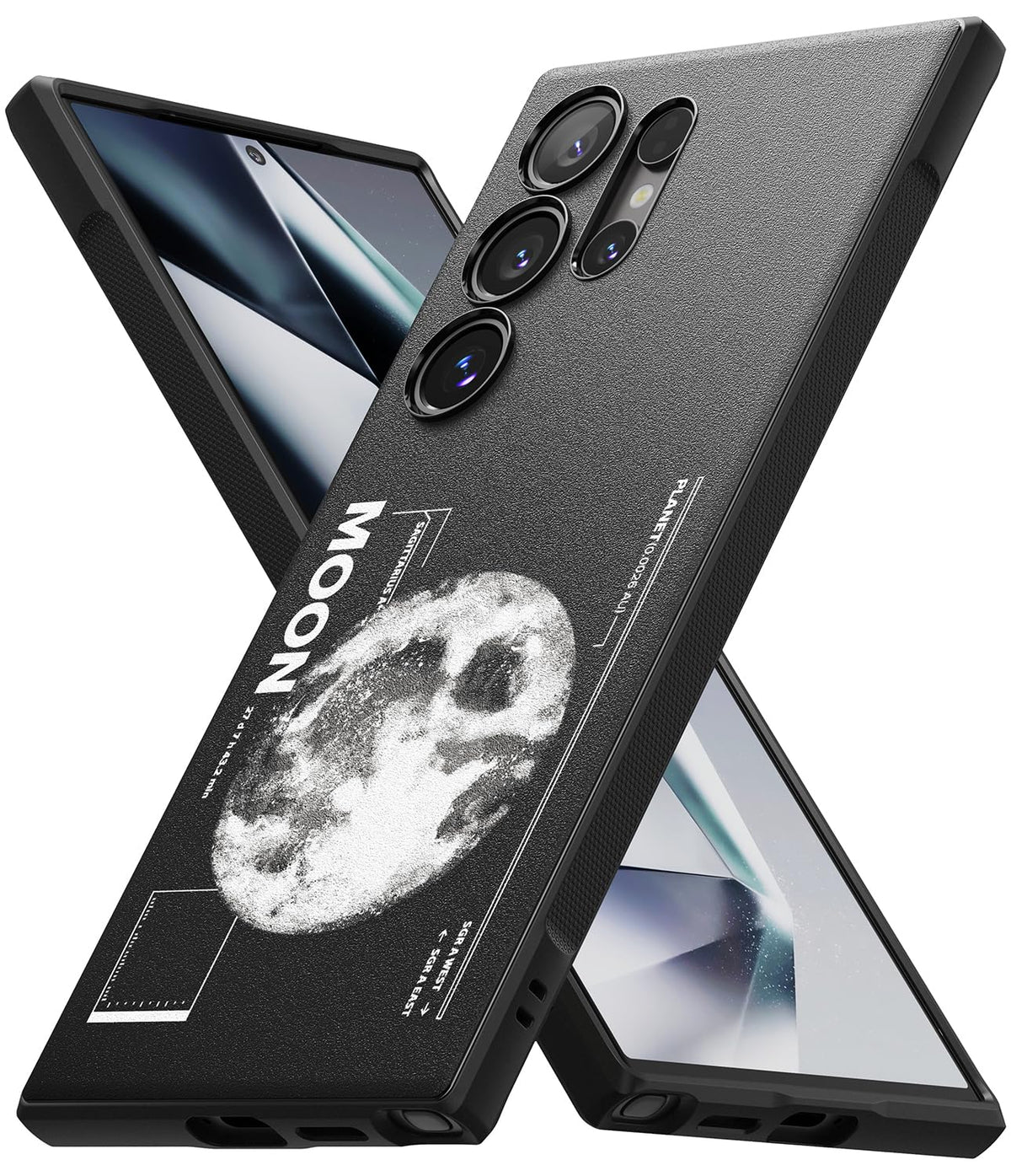 Ringke Onyx [Feels Good in The Hand] Compatible with Samsung Galaxy S24 Ultra Case 5G, Anti-Fingerprint Technology Prevents Oily Smudges Non-Slip Enhanced Grip Precise Cutouts for Camera - Moon