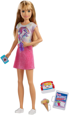 Barbie Babysitters Inc. Doll, Blonde with Phone and Baby Bottle, for 3 to 7 Year Olds