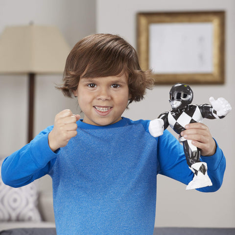 Playskool Heroes Mega Mighties Power Rangers Black Ranger 10-inch Figure