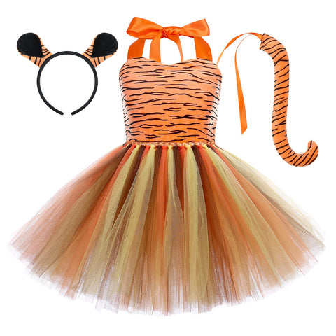 Lion Costume for Kids - Fancy Dress Animal for Boys and Girls - Children Cosplay Dress UpCostumes 9-10 Years