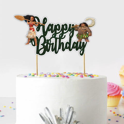 SeyalÂ® Mona Happy Birthday Cake Topper