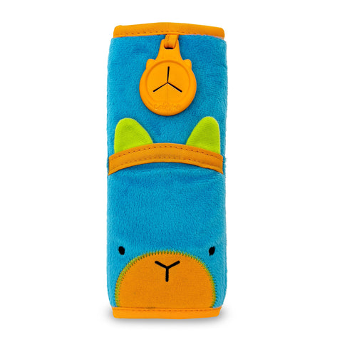 Trunki Seat Belt Pads for Kids | Comfy Childrens Seatbelt Cover | for Car Seats and Pram - SnooziHedz (Blue)