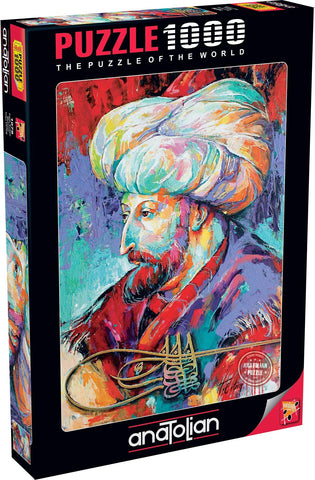 Anatolian Puzzle - Fatih Sultan Mehmet, 1000 Piece Jigsaw Puzzle, 1078