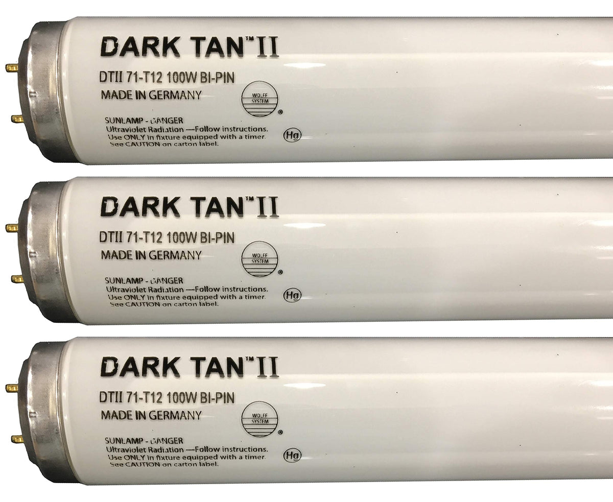 Wolff Dark Tan II F71 100W Bi Pin Tanning Lamp (26)