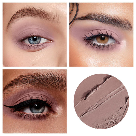 Boobeen Eye Shadow Pen, Matte Glitter Crayon Eyeshadow Pencil, Eye Primer & Brightening Stick for Long Lasting Makeup, with Built-in Smudger