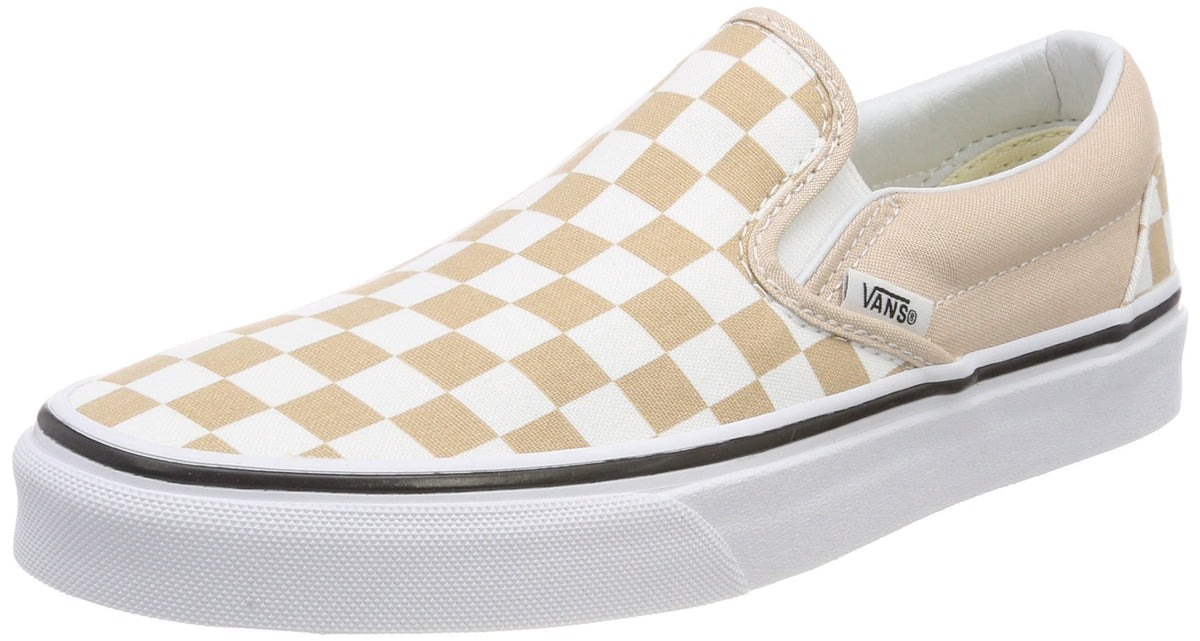 Vans Unisex Checkerboard Frappe/True White Slip-On - 8