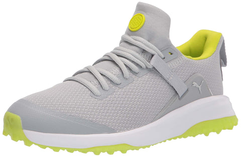 PUMA mens Fusion Evo Golf Shoe, High Rise-limepunch, 9.5 US