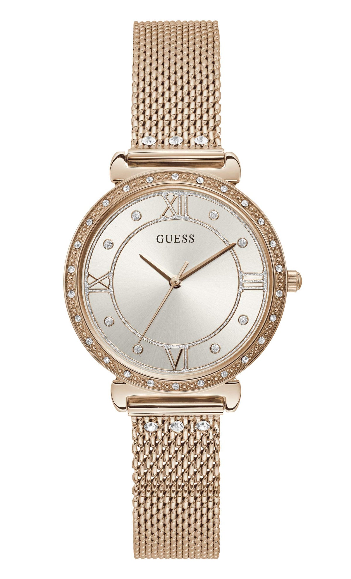 Guess Women's Analogue Quartz Watch with Stainless Steel Strap W1289L3