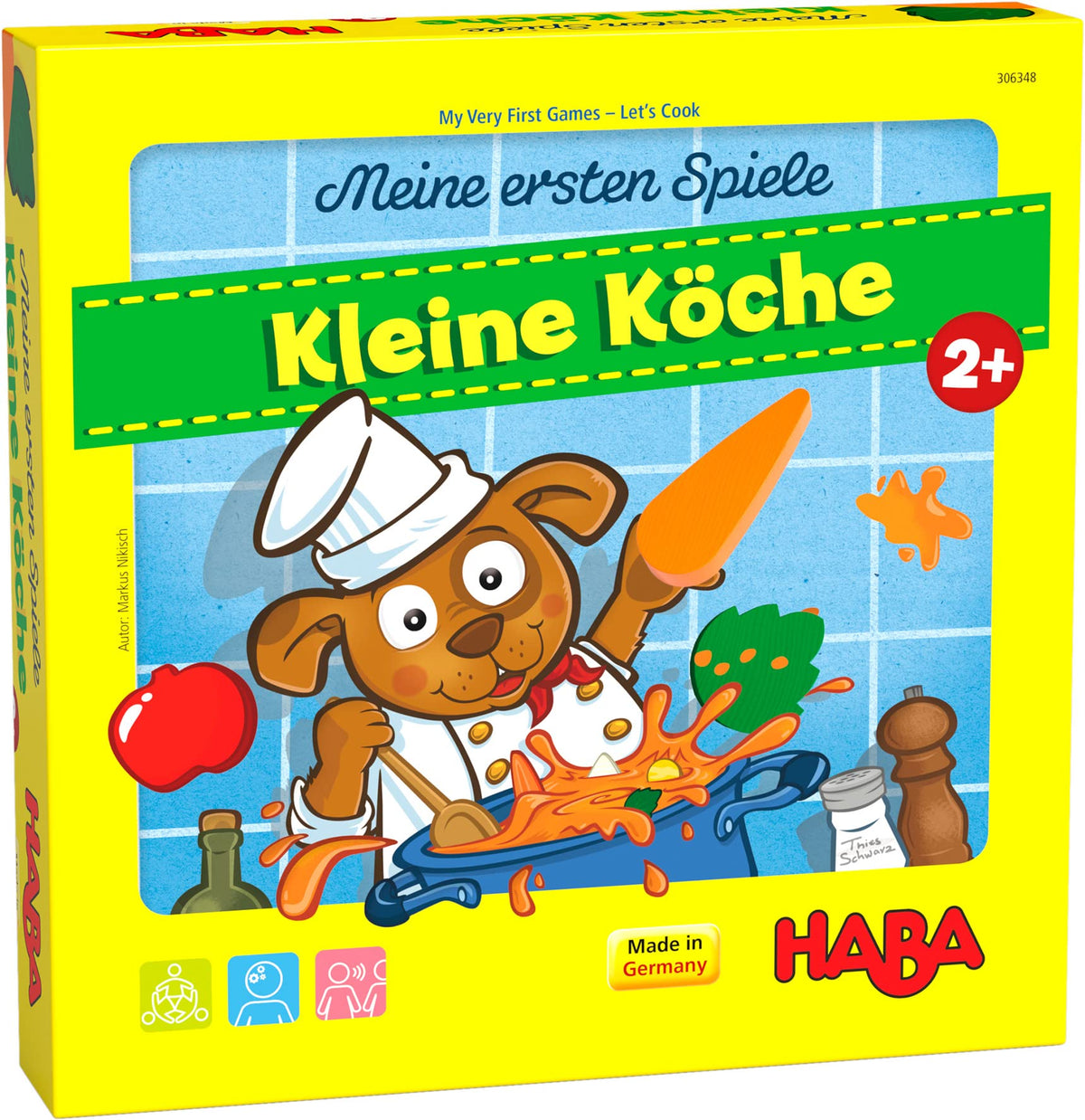 HABA 306348 - Meine ersten Spiele - Kleine Chef, Game Collection from 2 Years, Made in Germany