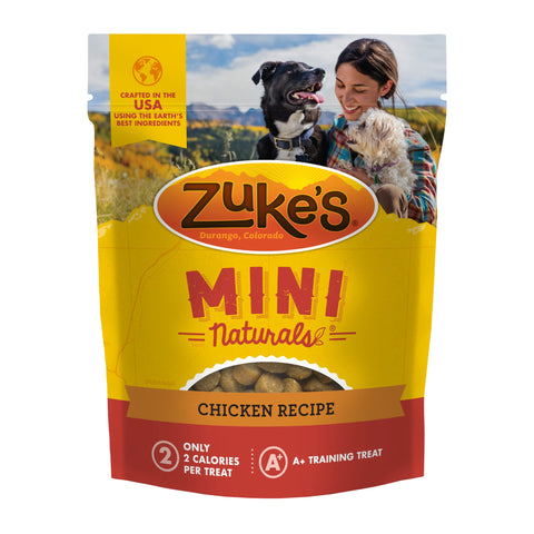 ZukeÃƒÆ’Ã†â€™Ãƒâ€šÃ‚Â¢ÃƒÆ’Ã‚Â¢ÃƒÂ¢Ã¢â€šÂ¬Ã…Â¡Ãƒâ€šÃ‚Â¬ÃƒÆ’Ã‚Â¢ÃƒÂ¢Ã¢â€šÂ¬Ã…Â¾Ãƒâ€šÃ‚Â¢s Mini Naturals Soft Dog Treats for Training, Soft and Chewy Dog Training Treats with Chicken Recipe