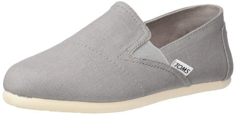 TOMS Womens Redondo Slip On Flats Casual - Grey - Size 6 B
