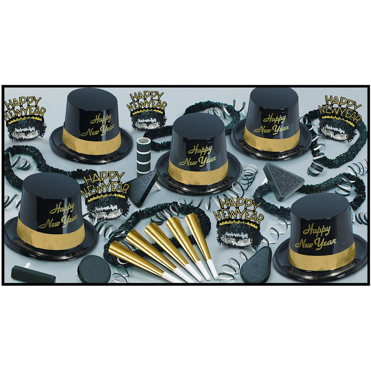 Gold Legacy New Year's Eve Party Assortment for 10