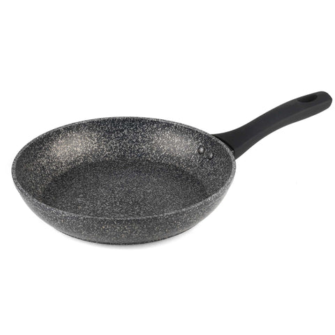 Salter BW05745 Megastone 20 cm Frying Pan - 10 x Tougher Non-Stick, Small Cooking Pan, PFOA-Free Forged Aluminium, Suitable For All Cooking Hobs & Metal Safe, Soft Touch Handle