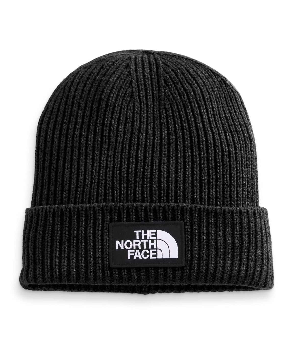 THE NORTH FACE Logo Box Beanie Hat TNF Black One Size