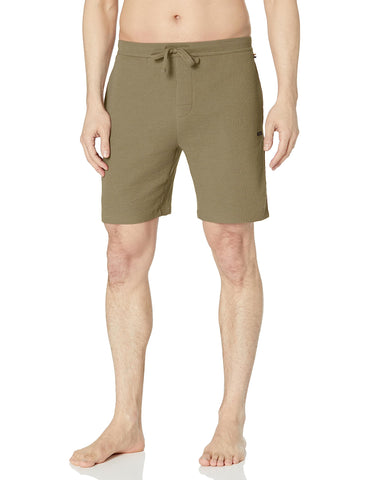 BOSS Waffle Contrast Logo Lounge Shorts