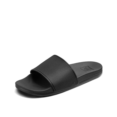 Reef Men's Cushion Slide Sport Sandal, Black, 13