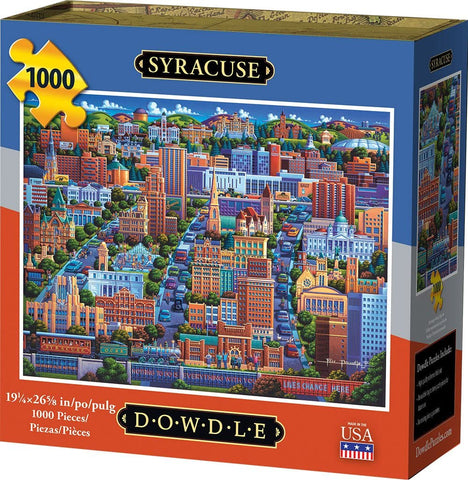 Dowdle Jigsaw Puzzle - Syracuse - 1000 Piece