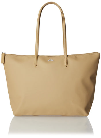 Lacoste Womens L.12.12 Concept Large Shopping Shoulder Handbag, Viennois, One Size US