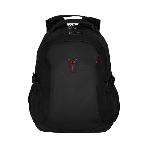 Wenger Sidebar 601468, 16 Inch Laptop Backpack with Tablet Pocket, 21 Litres, Padded Laptop Compartment, Ideal for Business, School, Travel, Black 26 x 37 x 45 cm
