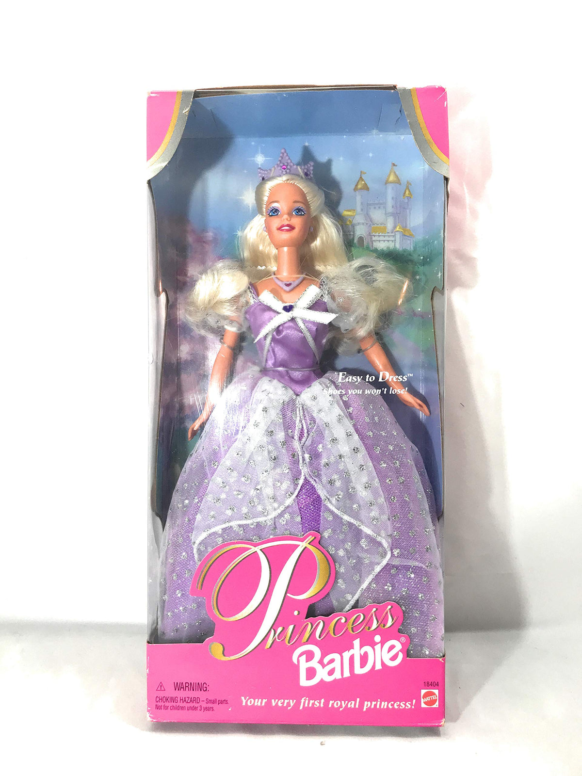 1997 Princess Barbie in Purple Dress