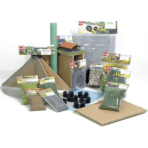 Busch 7188 Large Landscape Set HO Scenery Scale Model Scenery