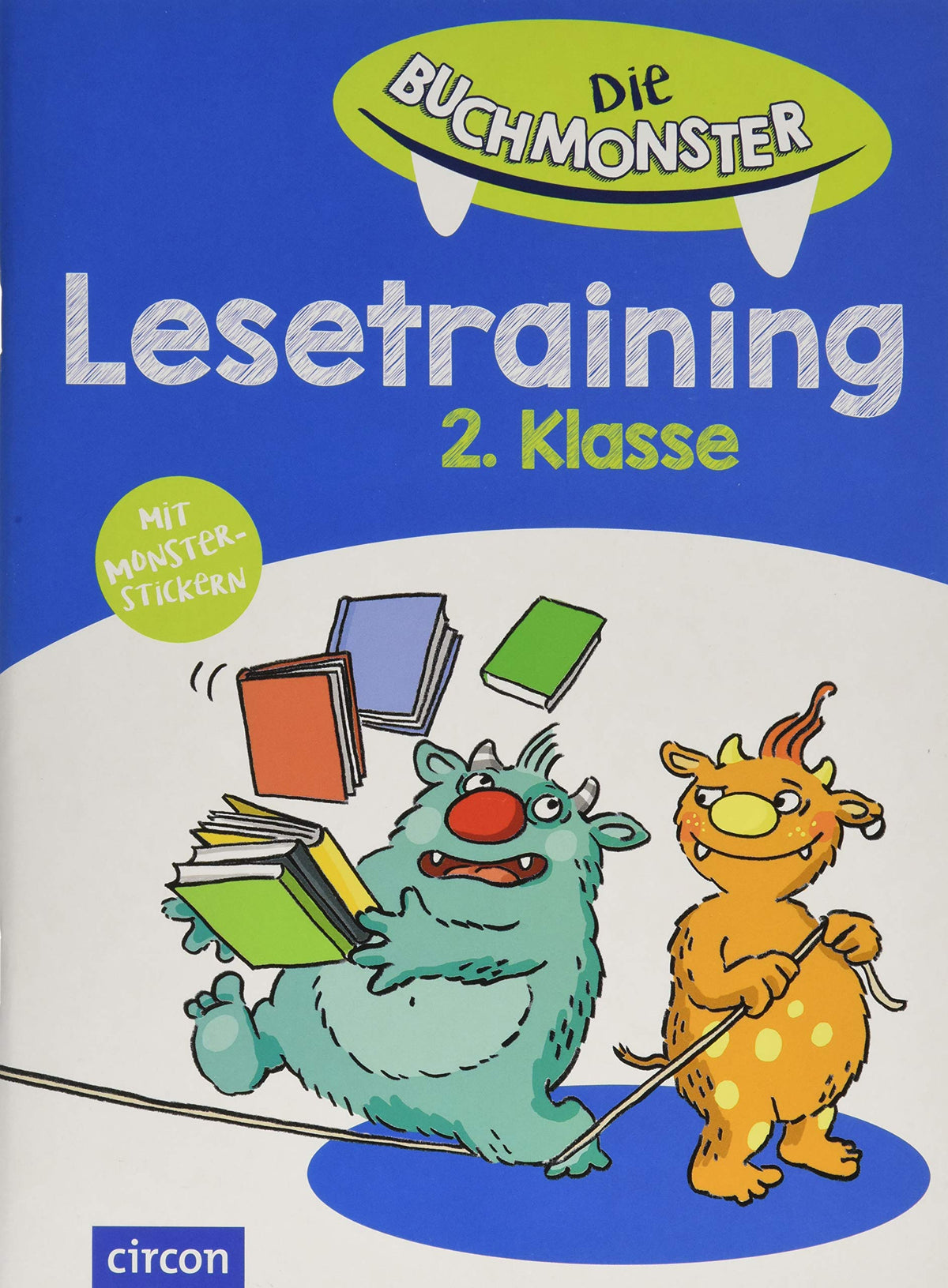 Die Buchmonster 2. Klasse: Lesetraining 2. Klasse