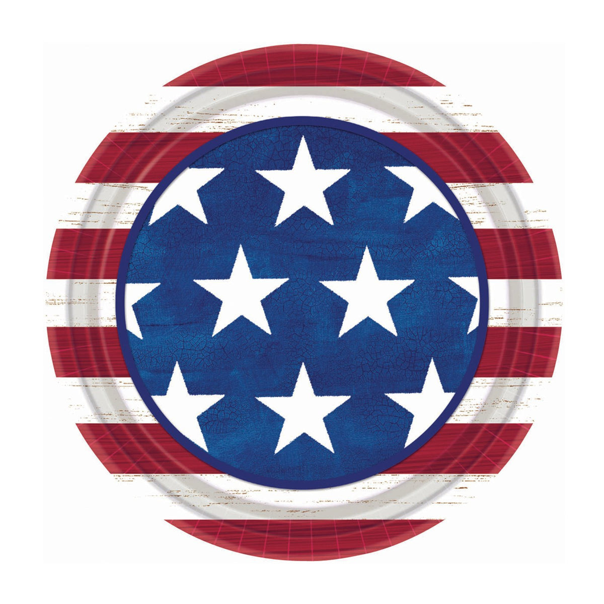 Americana Dessert Plates Party Accessory