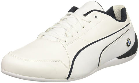 PUMA Men's BMW M Motorsport Drift Cat 7 Sneaker, White-Team Blue White, 13 M US