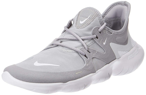 Nike Men's Free RN 5.0 Running Shoe (9 M US, Wolf Grey/White/Pure Platinum)