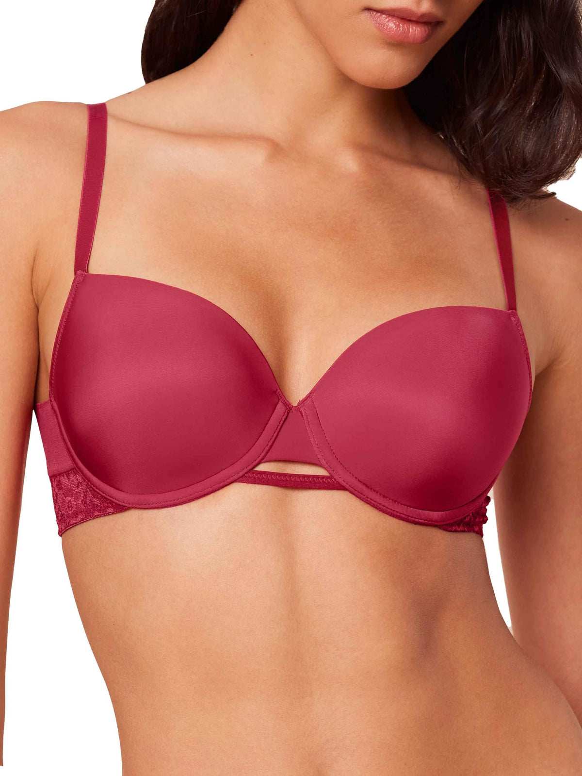 Triumph Women's Vivid Spotlight Conscious WHP Bra, Deep Crimson, 34E