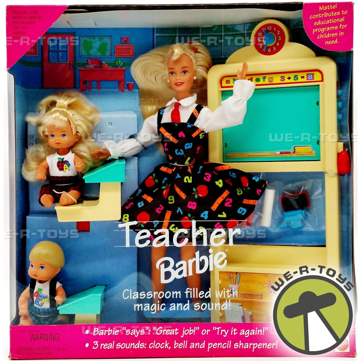 1995 Barbie Teacher & Students Gift Set (All blonde hair versions)