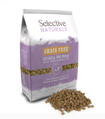 Supreme Petfoods Selective Naturals Grain Free Guinea Pig Food, Timothy Hay, 1.5KG
