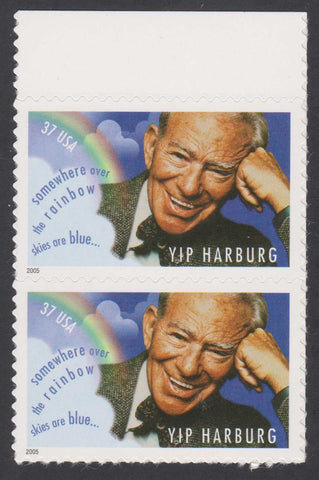 2005 Yip Harburg 37Ãƒâ€šÃ‚Â¢ USA Postage Stamps Set Of Two
