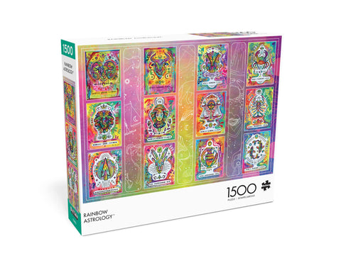 Buffalo Games - Rainbow Astrology - 1500 Piece Jigsaw Puzzle for Adults Challenging Puzzle Perfect for Game Nights - 1500 Piece Finished Size is 31.50 x 23.50